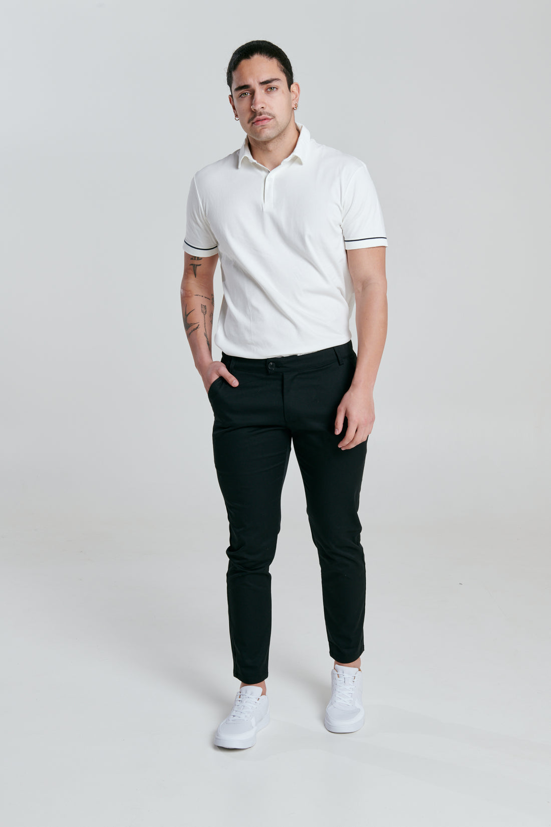 STERLING Black Chino Pant