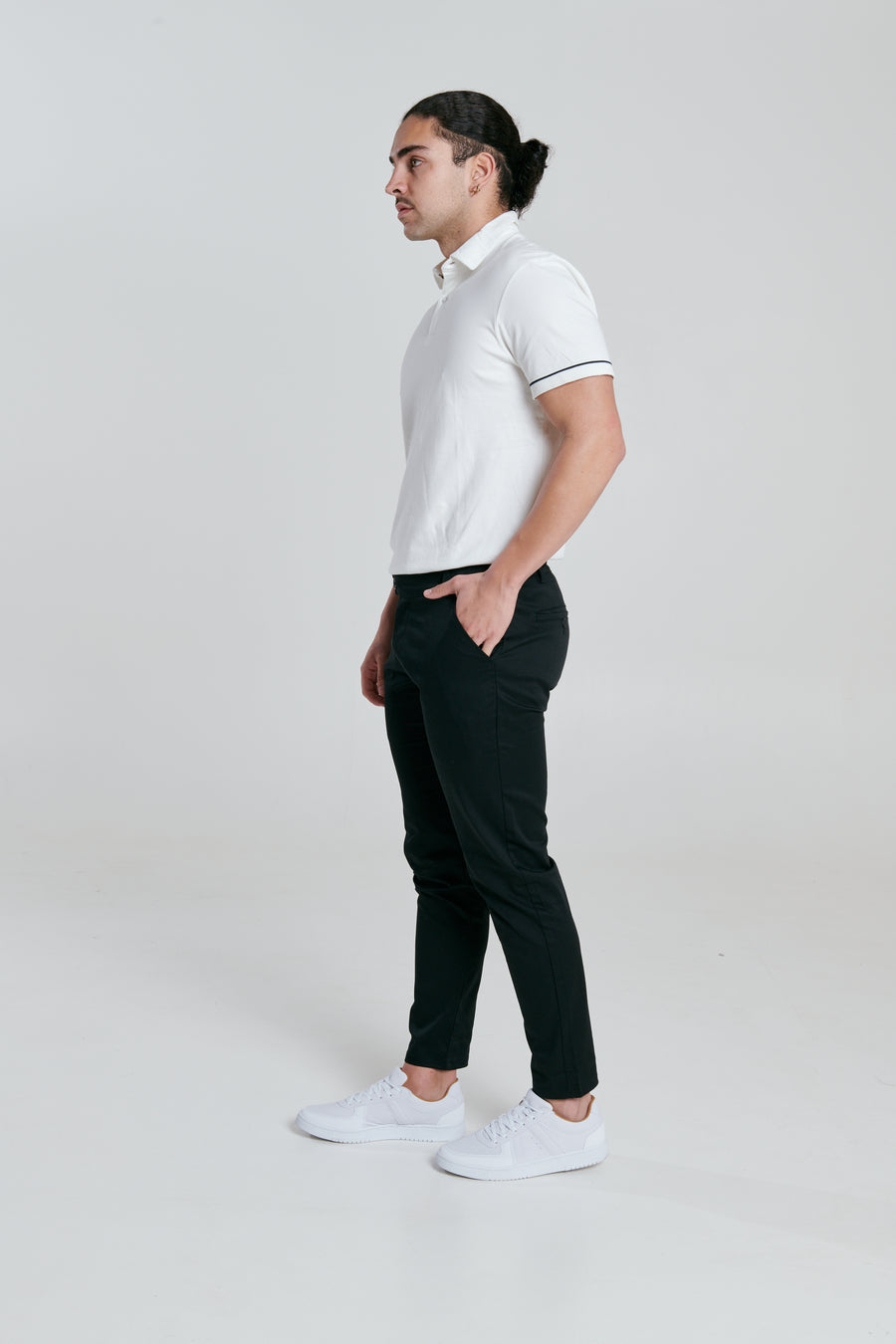 STERLING Black Chino Pant