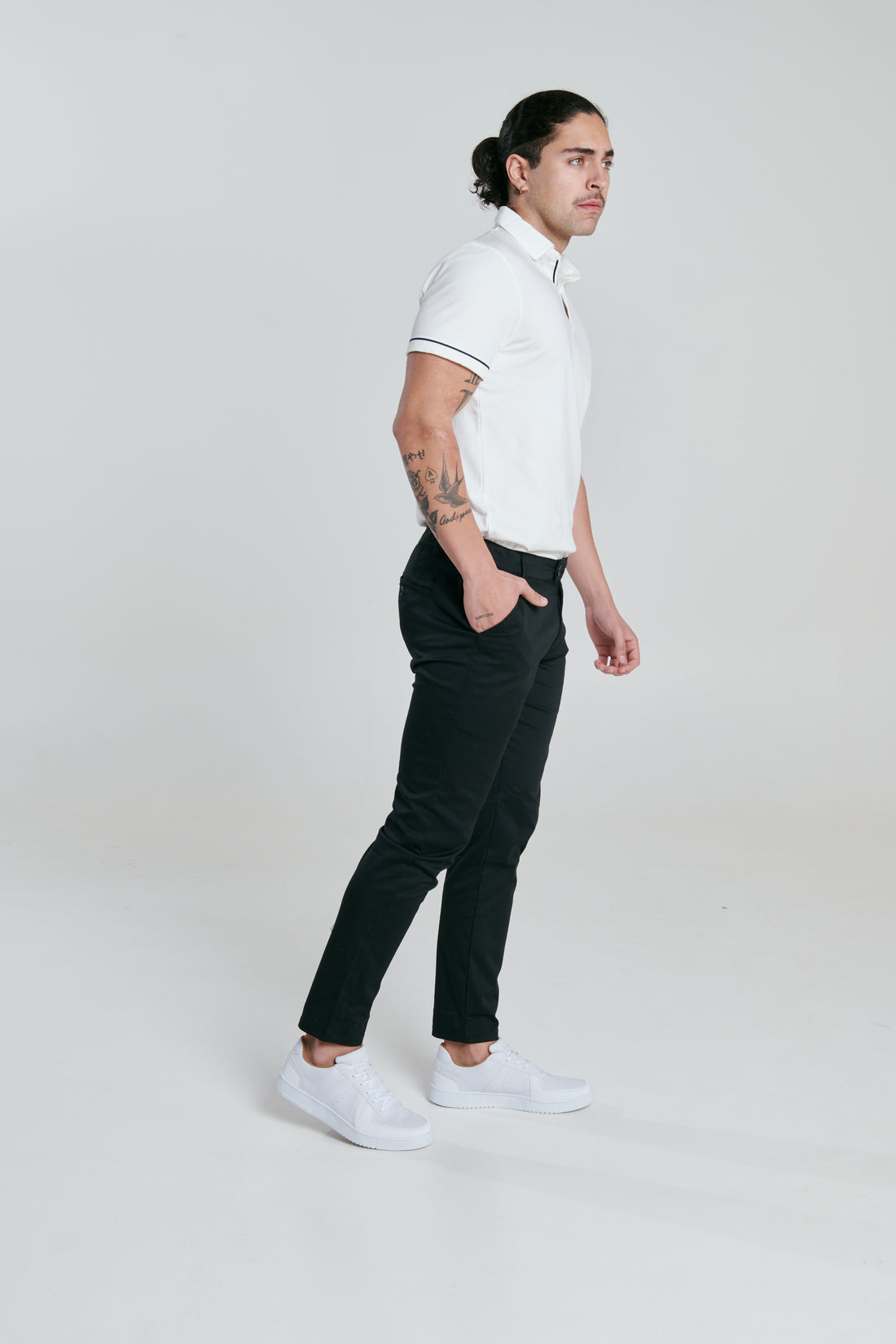 STERLING Black Chino Pant