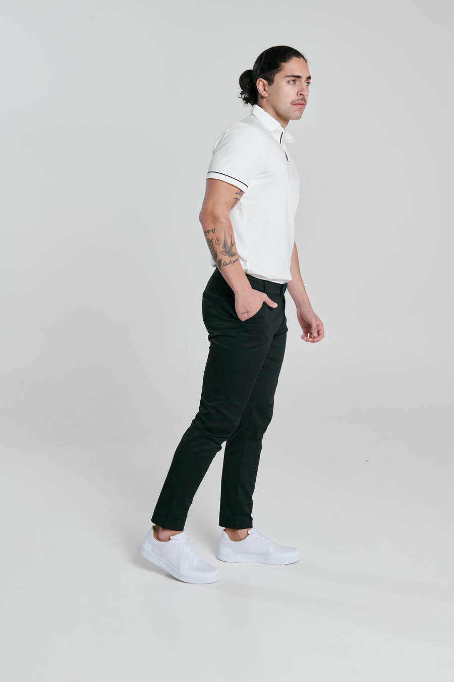 STERLING Black Chino Pant