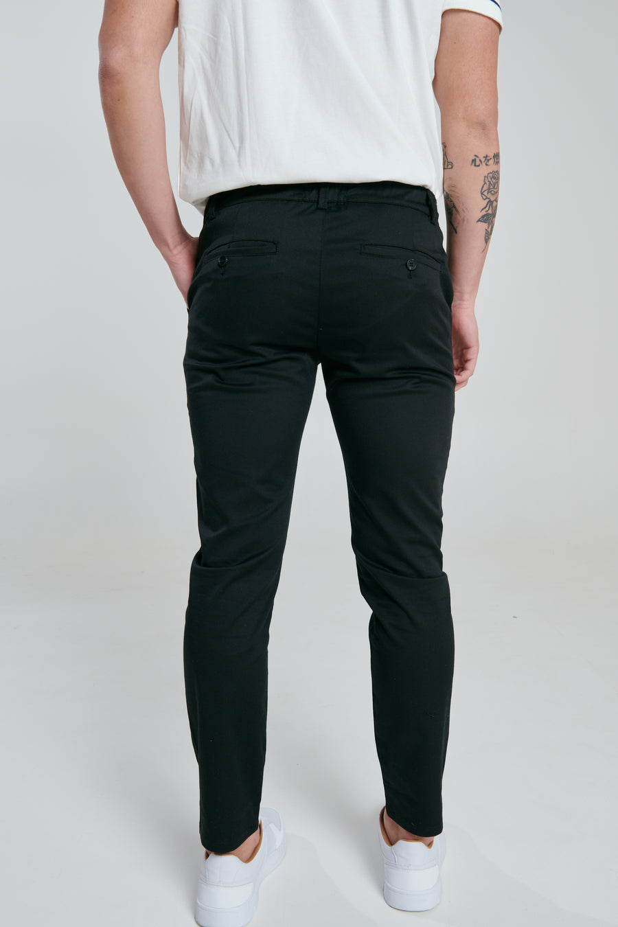 STERLING Black Chino Pant