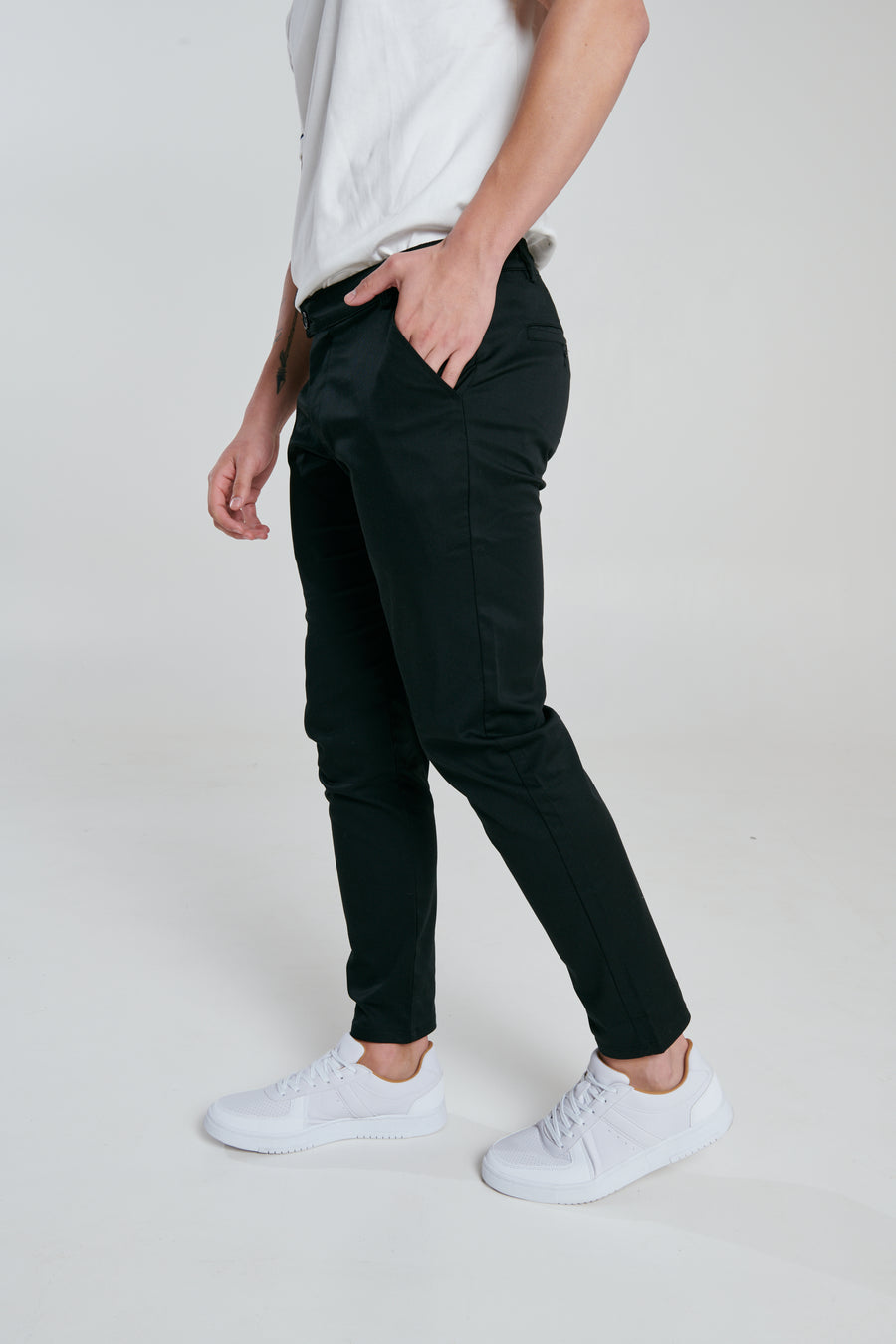 STERLING Black Chino Pant