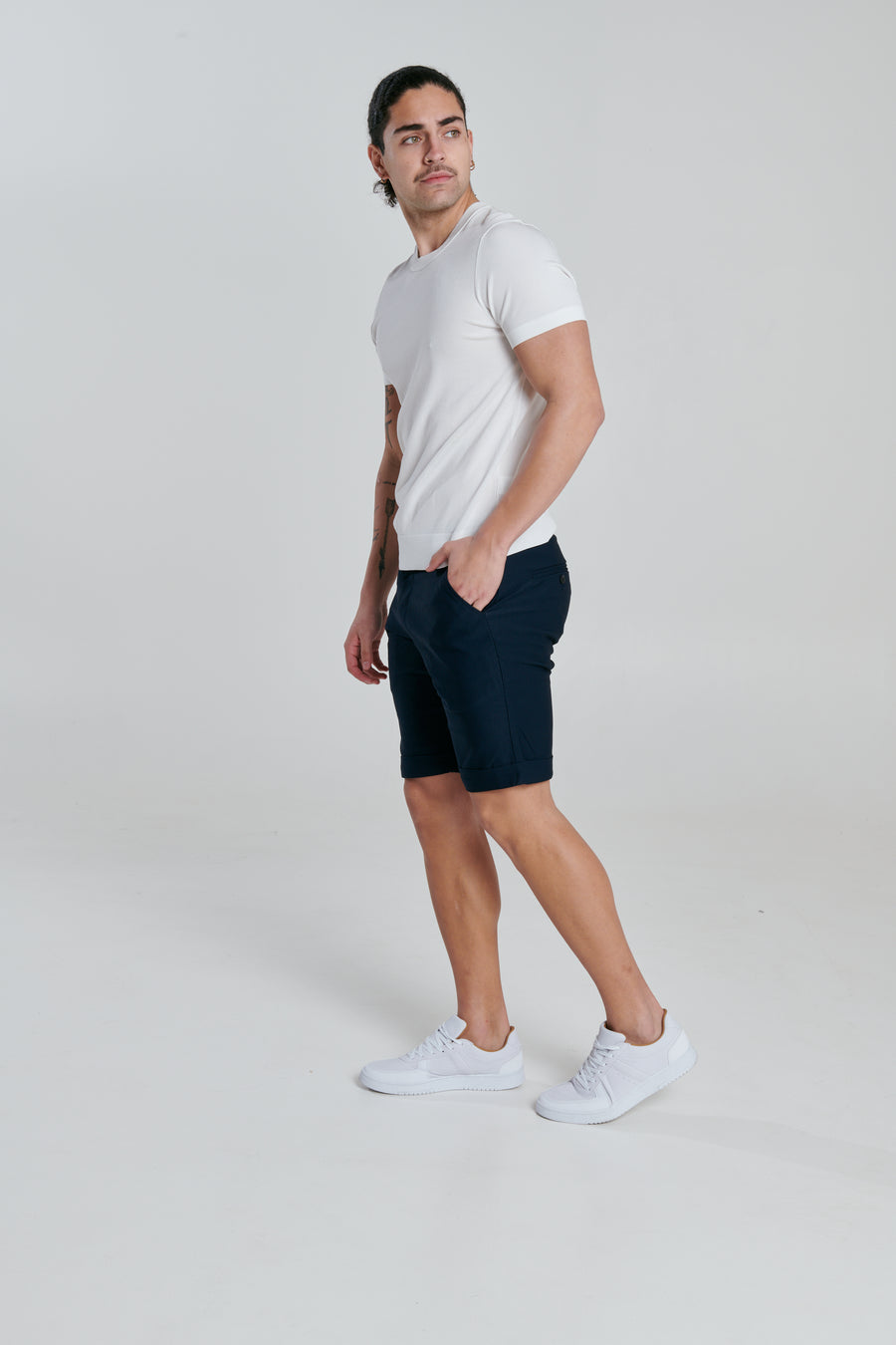 BIRMINGHAM Navy Pant Short