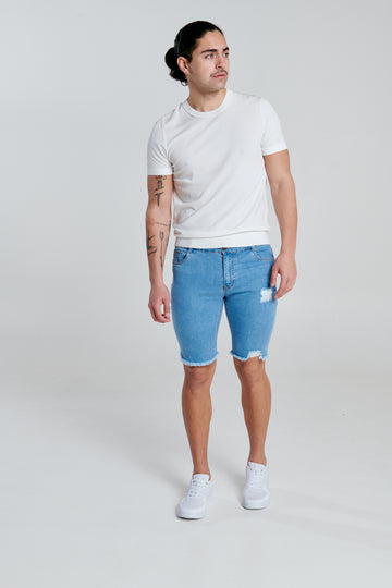 LUTON Short ( Distressed Hem )