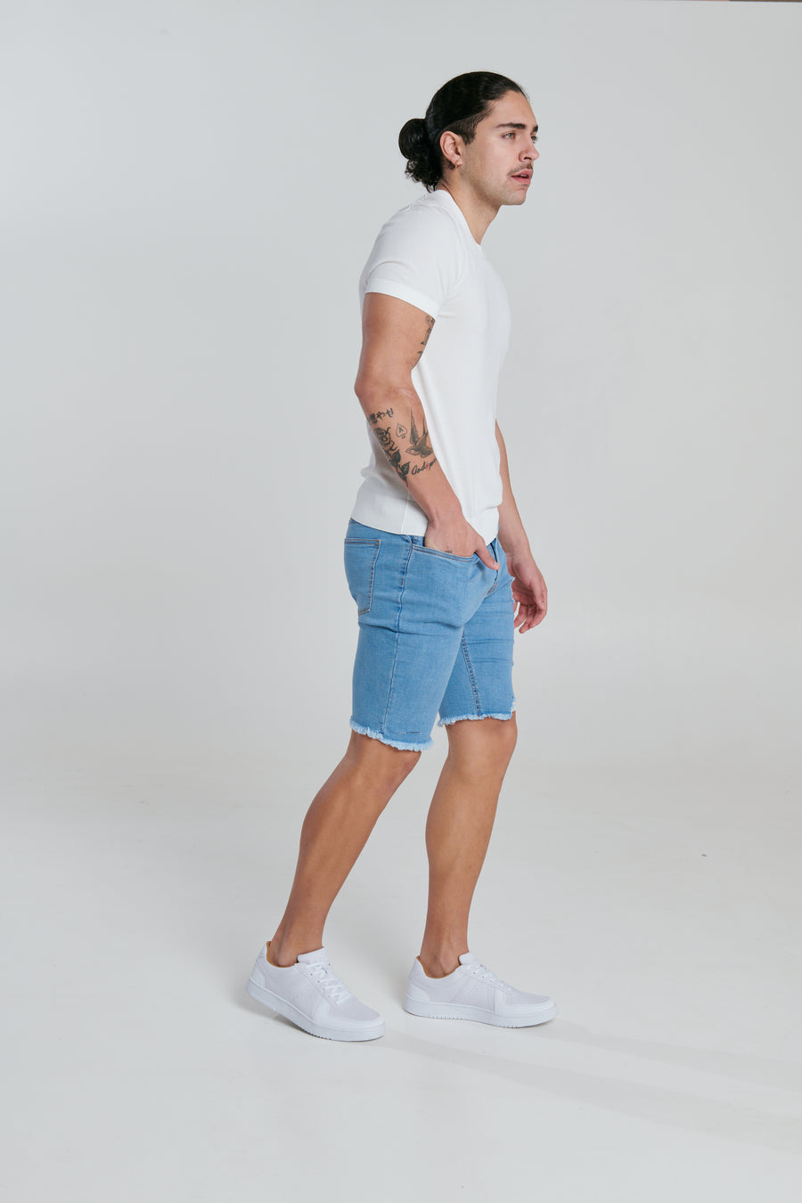 LUTON Short ( Distressed Hem )