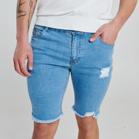 LUTON Short ( Distressed Hem )